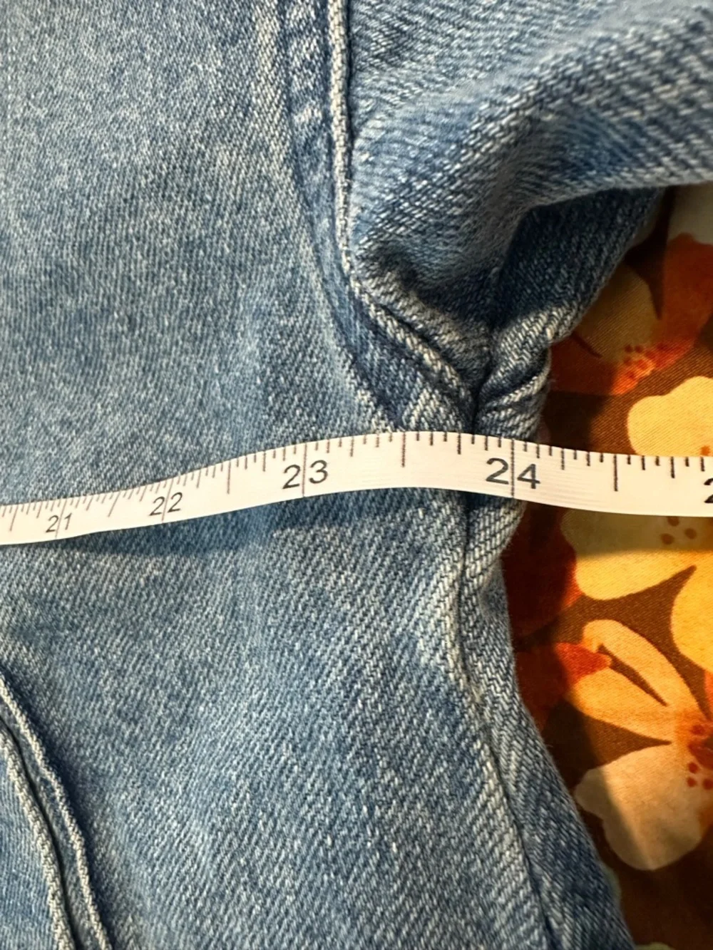 We The Free Madison City Embroidered Denim Jacket Celestial size small - Picture 12 of 12